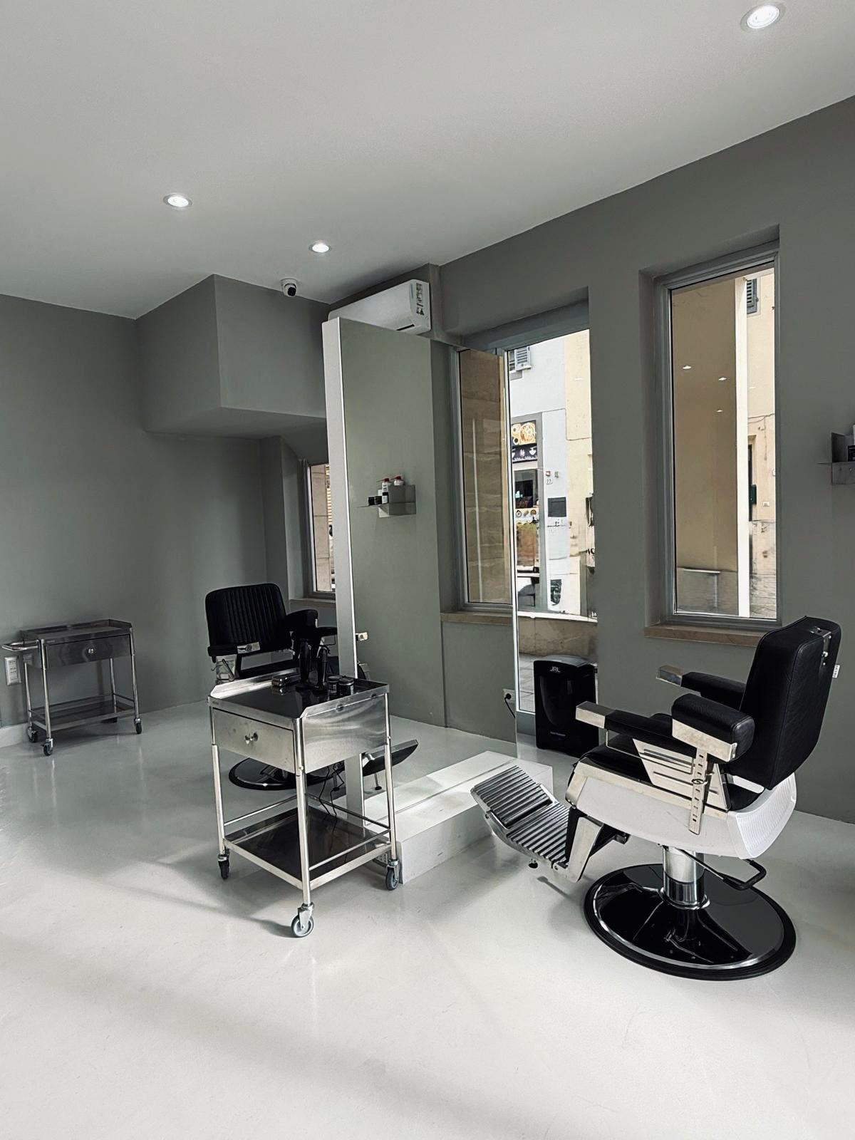 Interno barbershop